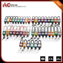 Elecpopular Made In China ISO Standard Color Optional Safety Lockout Padlocks